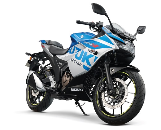 Suzuki Gixxer 250 in motion