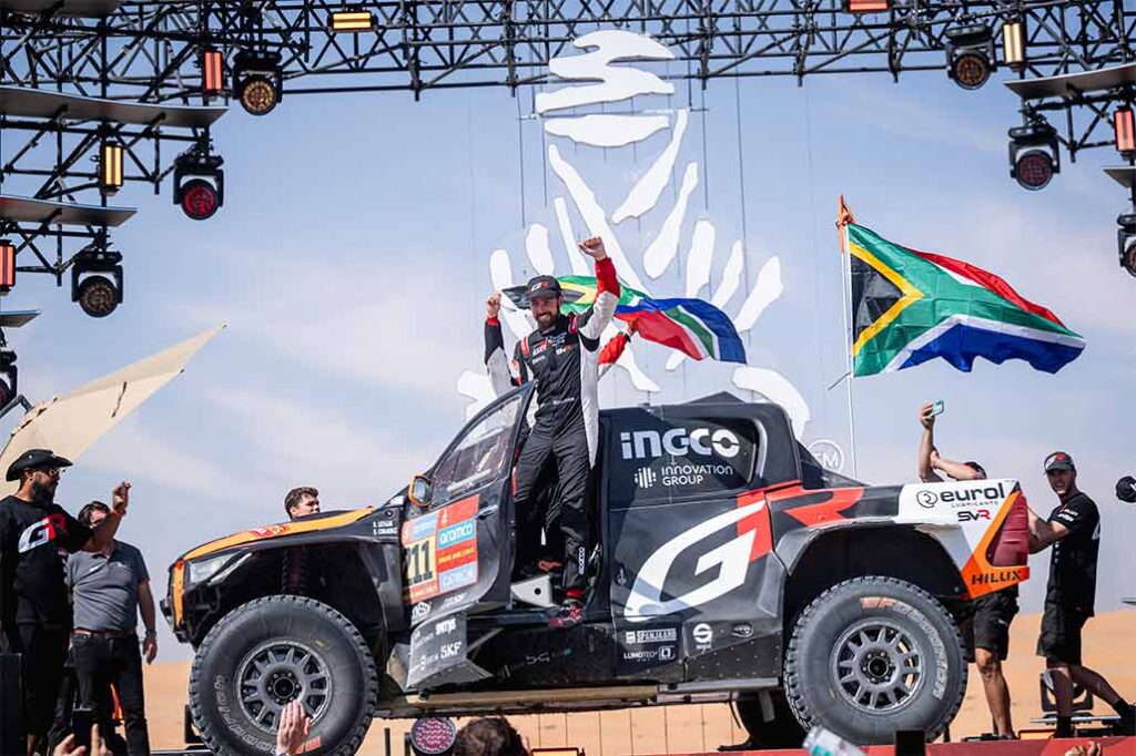 TOYOTA 1-2 at Dakar 2025: Al Rajhi Wins, Lategan Takes Second