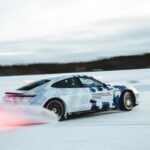 Breaking Boundaries: Porsche Taycan Sets Ice Drift Guinness World Record