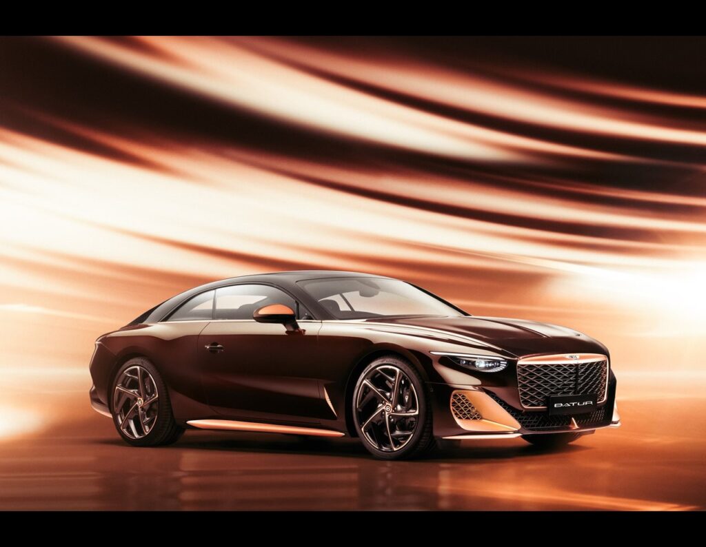 Bentley Unveils ‘The Black Rose’ Batur with 3D-Printed Rose Gold Details