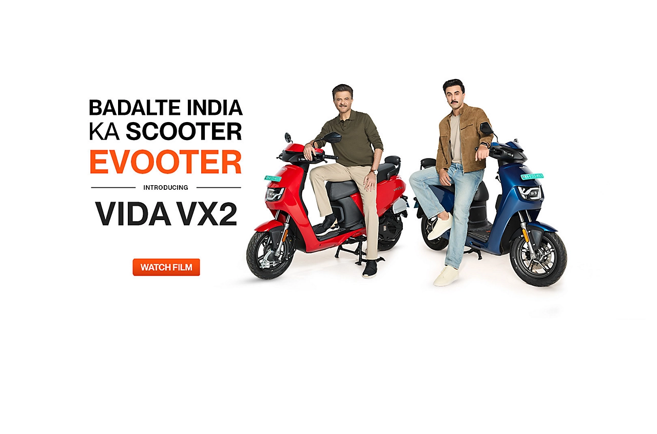VIDA Launches VX2 EVOOTER – Redefining Affordable EV Mobility in India