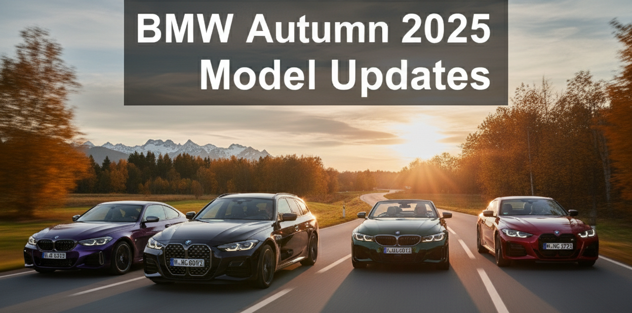 BMW Autumn 2025 Model Updates – More Power, Efficiency & Features