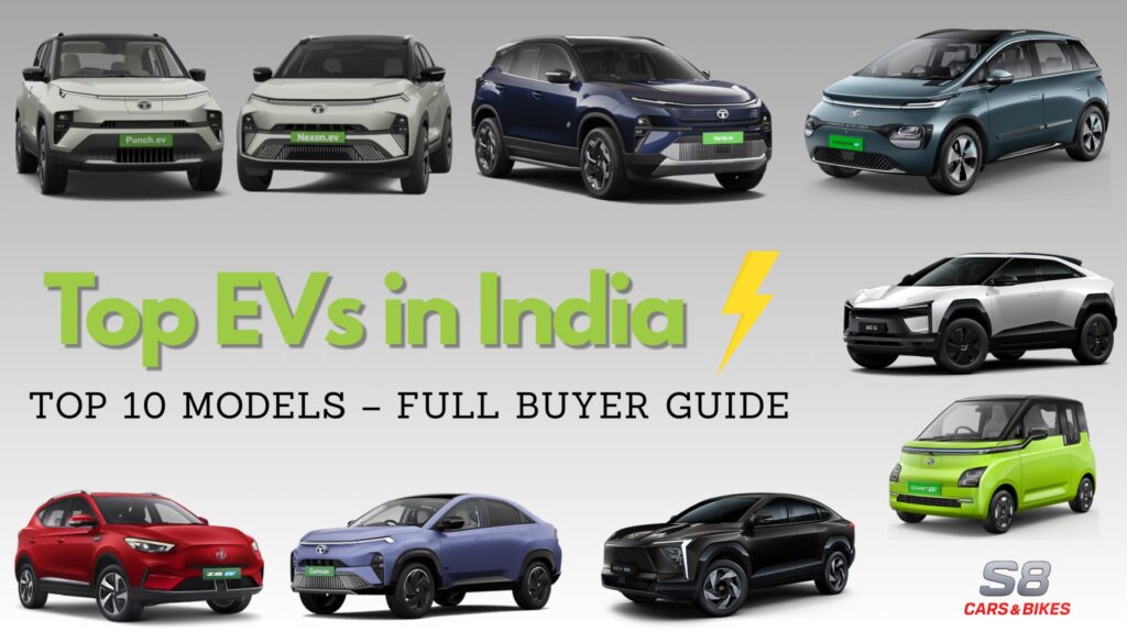 Top Electric Cars in India 2025 | Best EVs You Can Buy Now