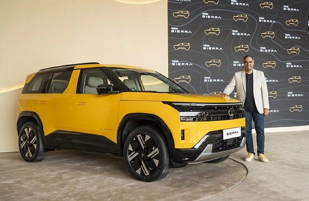 Tata Motors Unveils Production-Ready Version of the Legendary Tata Sierra