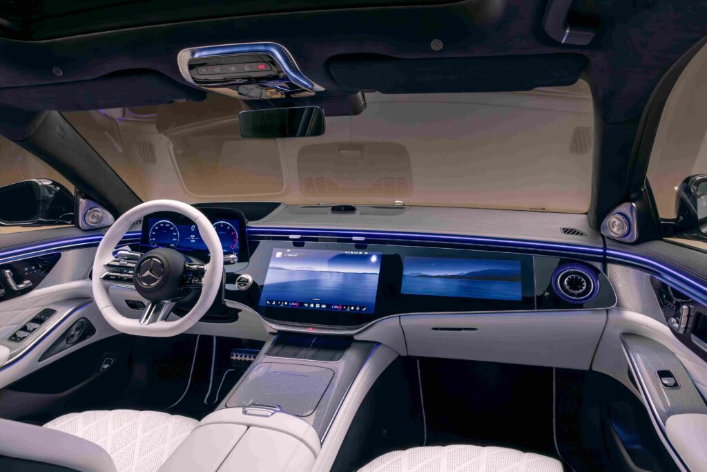 S-Class Front Interior